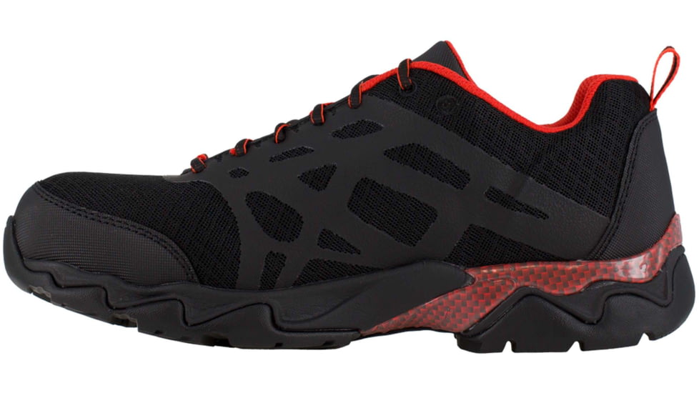 Reebok Beamer Athletic Oxford 11.5 M, Men, Black/Red RB1061-BLACK/RED-11.5-MEN-M