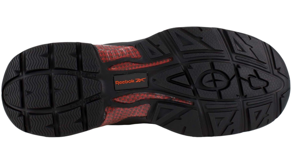 Reebok Beamer Athletic Oxford 11.5 M, Men, Black/Red RB1061-BLACK/RED-11.5-MEN-M