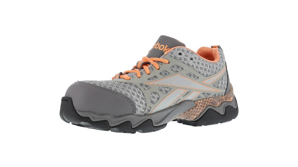 Reebok Beamer Athletic Oxford 6 W, Women, Grey/Peach RB060-GREY/PEACH-6-WOMEN-W