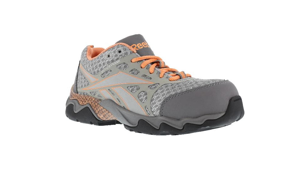 Reebok Beamer Athletic Oxford 6 W, Women, Grey/Peach RB060-GREY/PEACH-6-WOMEN-W