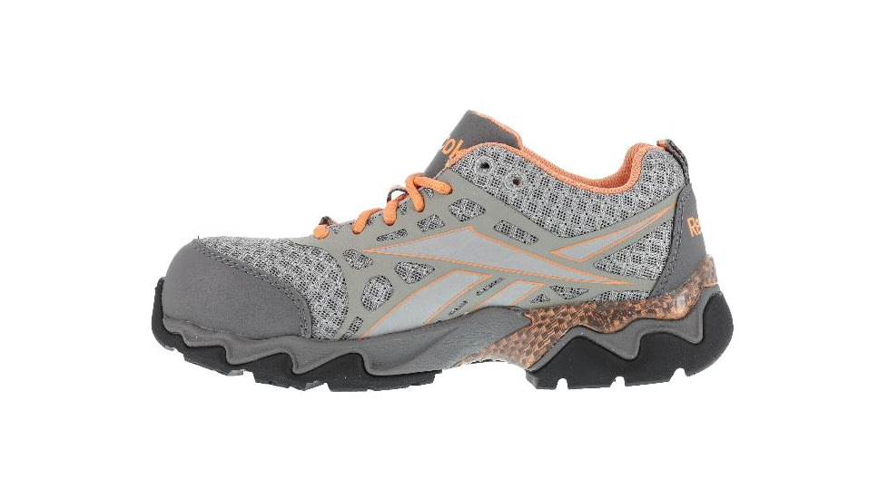 Reebok Beamer Athletic Oxford 6 W, Women, Grey/Peach RB060-GREY/PEACH-6-WOMEN-W