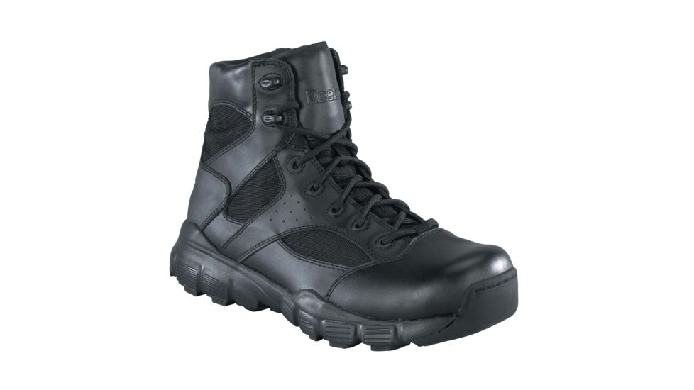 Reebok Dauntless 6in. Black Boot, 6 RB8625-BLK-6-MEN-W