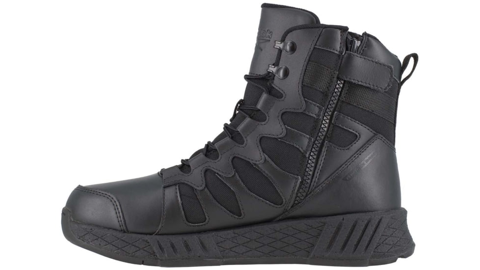 Reebok Floatride Energy Tactical Boots w/Soft Toe - Mens, Black, 9.5 US, Regular, RB4355-M-095