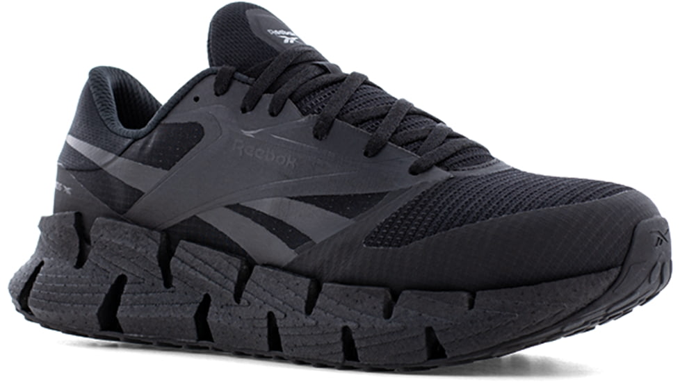 Reebok FloatZig Composite Toe Work Shoes - Mens, Black, 4 US, Wide, RBK-RB3030-W-04.0