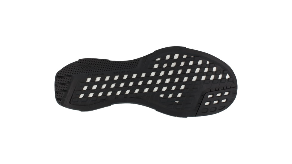 Reebok Fusion Flexweave Athletic Work Shoe - Womens, Medium, Grey/Red, 8.5, 690774487338