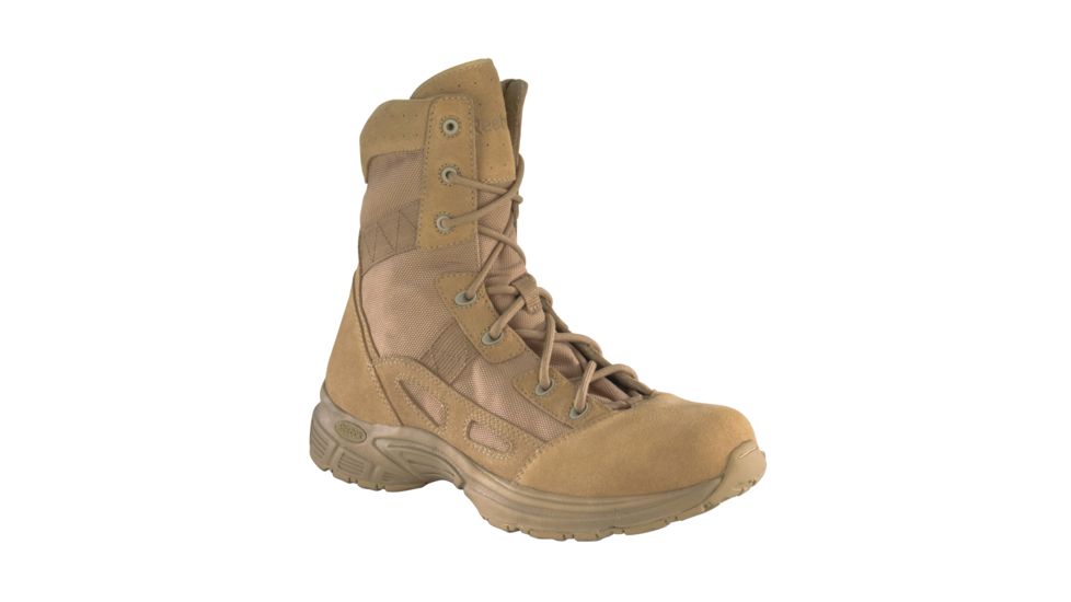 Reebok Hyper Velocity Wos 8in. Military Boot, Tan, 6 RB828-TN-6-WOMEN-W