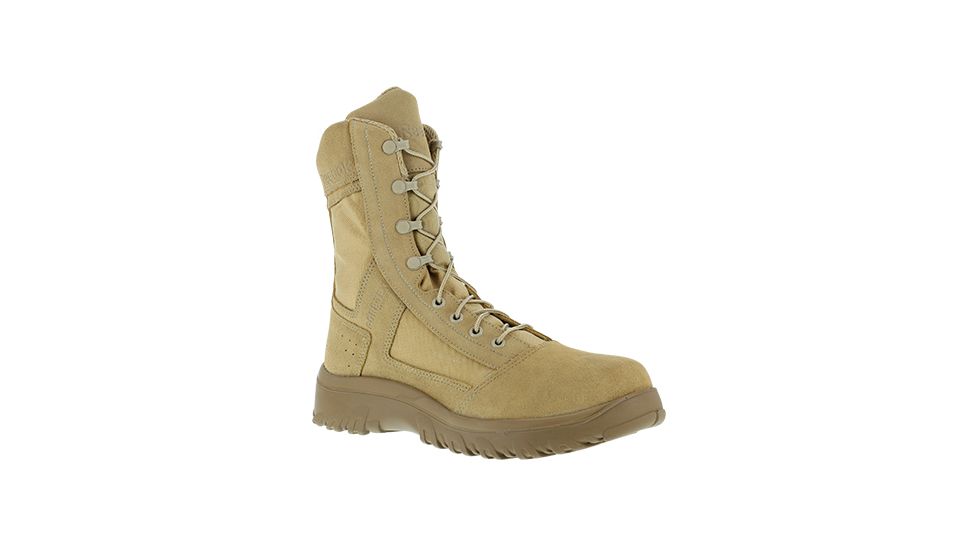 Reebok Mens Krios 8in Waterproof Tactical Boots, Desert Tan, 10.5 CM8800-DESERTTAN-10.5-MENS-M