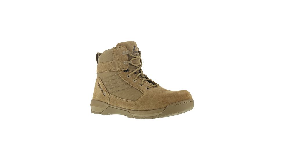 Reebok Mens Strikepoint 6in Tactical Boots, Coyote, 6.5 RB8640-COYOTE-6.5-MENS-M