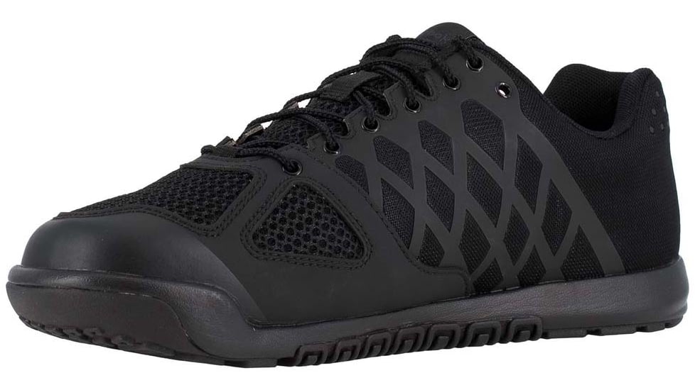 Reebok Nano Tactical Trainer Shoe W/ Soft Toe - Black - RB7100-W-100