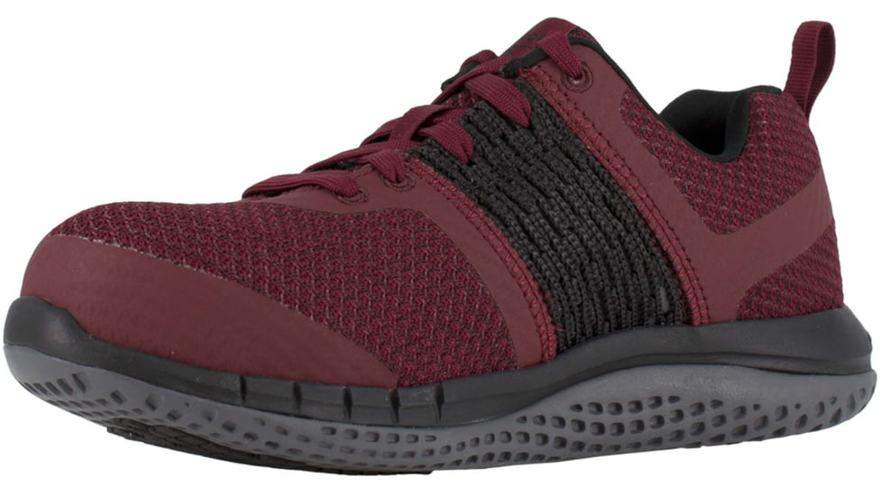 Reebok Print Work ULTK Athletic Oxford - Womens, Burgundy/Black, 10.5, Wide, 690774468054