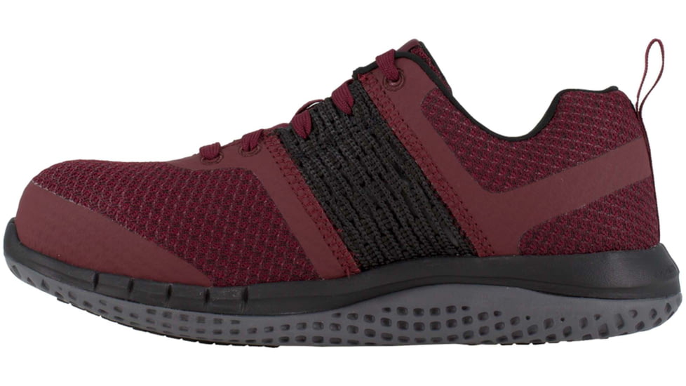 Reebok Print Work ULTK Athletic Oxford - Womens, Burgundy/Black, 10.5, Wide, 690774468054