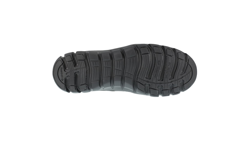 Reebok Sublite Cushion Athletic Oxford, Composite Toe Work Shoe - Mens, Medium, Black, 8.5, 690774478480