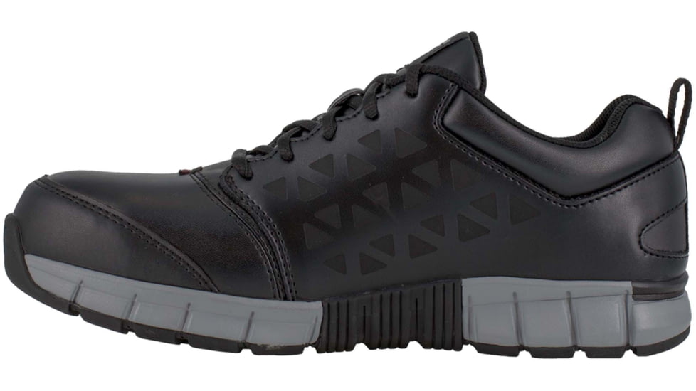 Reebok Sublite Cushion Work Conductive Athletic Oxford - Womens, Black, 6, Wide, 690774451162