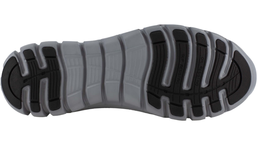 Reebok Sublite Cushion Work Shoe Athletic Waterproof Mid Cut - Mens, Black/Grey, 9, Wide, 690774451841