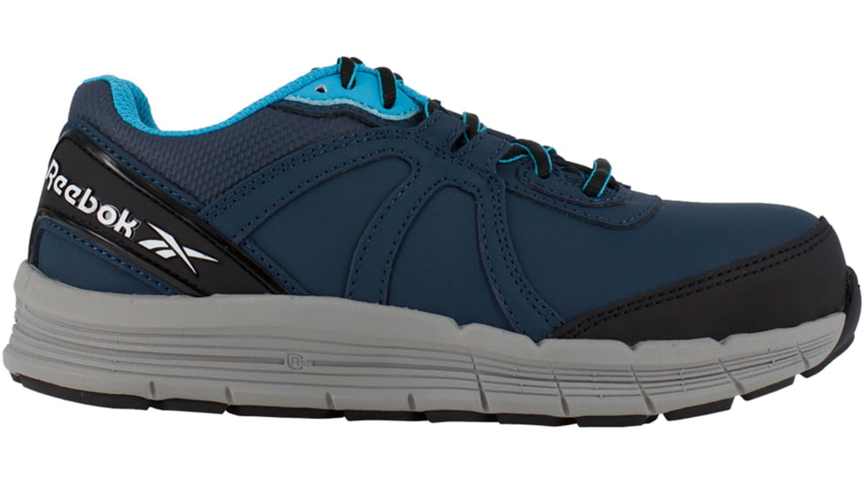 Reebok Womens Guide Work Performance Cross Trainer Shoes, Navy/Light Blue, 6, RB354-NAVY/LIGHTBLUE-6-W-W
