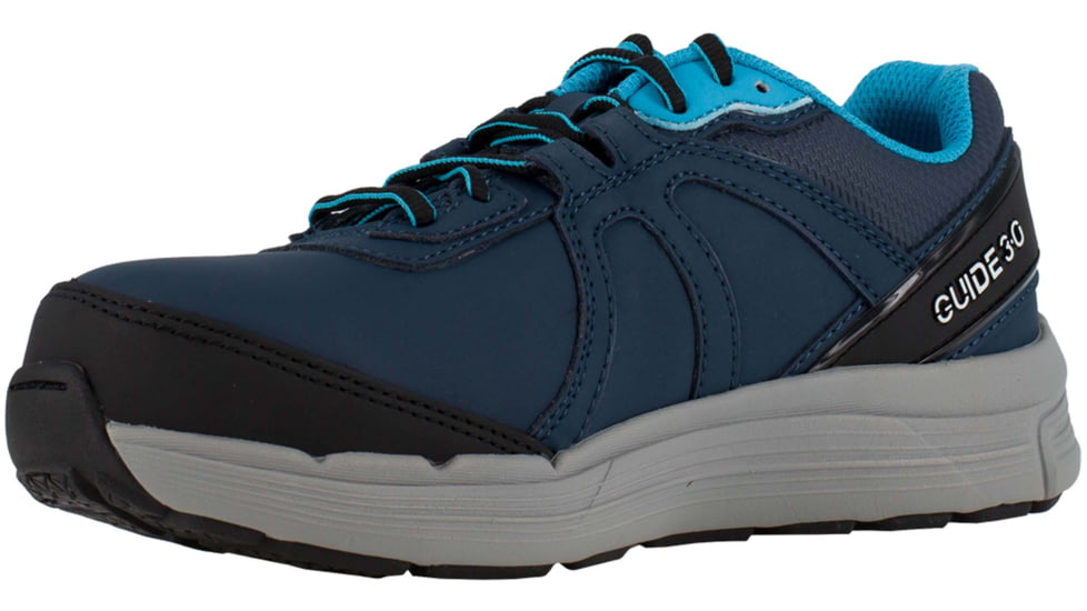Reebok Womens Guide Work Performance Cross Trainer Shoes, Navy/Light Blue, 6, RB354-NAVY/LIGHTBLUE-6-W-W
