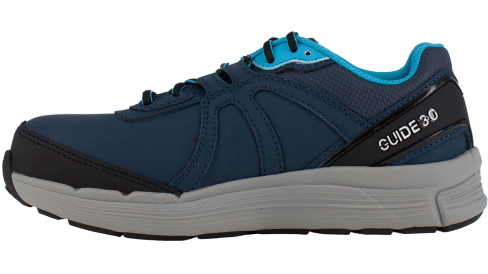 Reebok Womens Guide Work Performance Cross Trainer Shoes, Navy/Light Blue, 6, RB354-NAVY/LIGHTBLUE-6-W-W