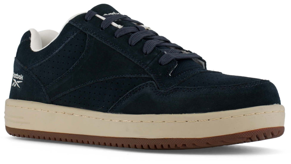 Reebok Womens Soyay Classic Steel Toe Skateboard Shoes, Navy, 6, RB192-NAVY-6-Womens-M