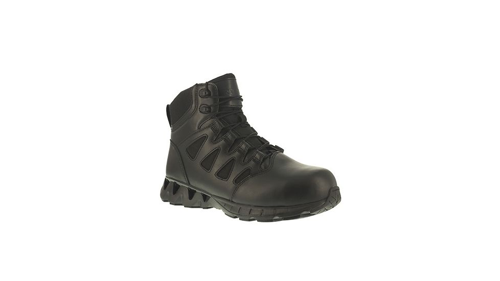 Reebok Womens ZigKick 6in TacticalBoots w/Side Zipper, Black, 6 RB831-BLACK-6-WOMENS-W