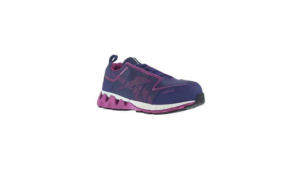 Reebok Womens ZigWild TR2 Work Athletic Trail Runner Oxford Shoes, Purple/Pink, 6 RB305-PURPLE/PINK-6-WOMENS-W