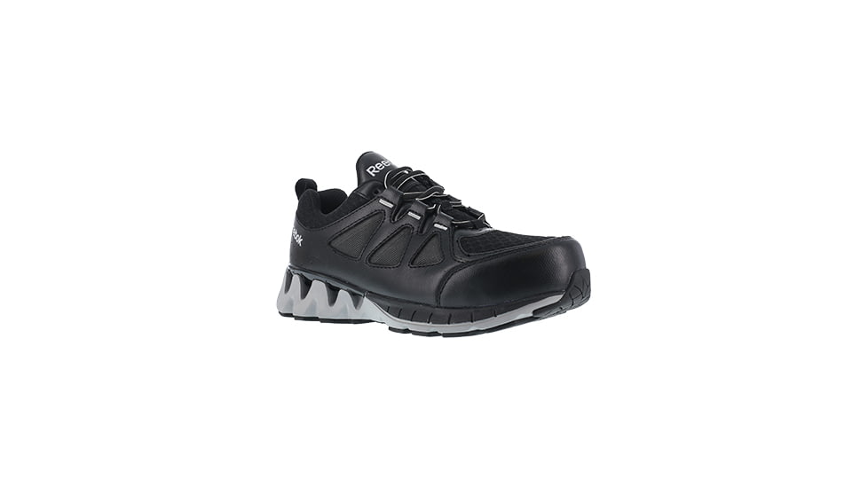 Reebok Zigkick Work Athletic Oxford 10 M, Women, Black/Grey RB301-Black/Grey-10-Women-M