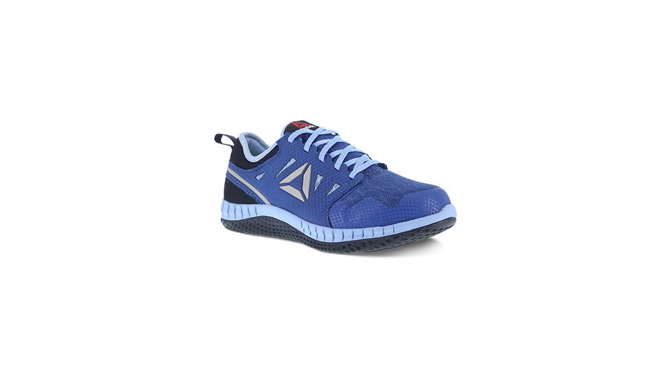 Reebok ZPRINT Athletic Oxford, Steel Toe Work Shoe - Womens, Blue/Sky Blue, 10.5M RB254-BlueandSkyBlue-10.5-Womens-M