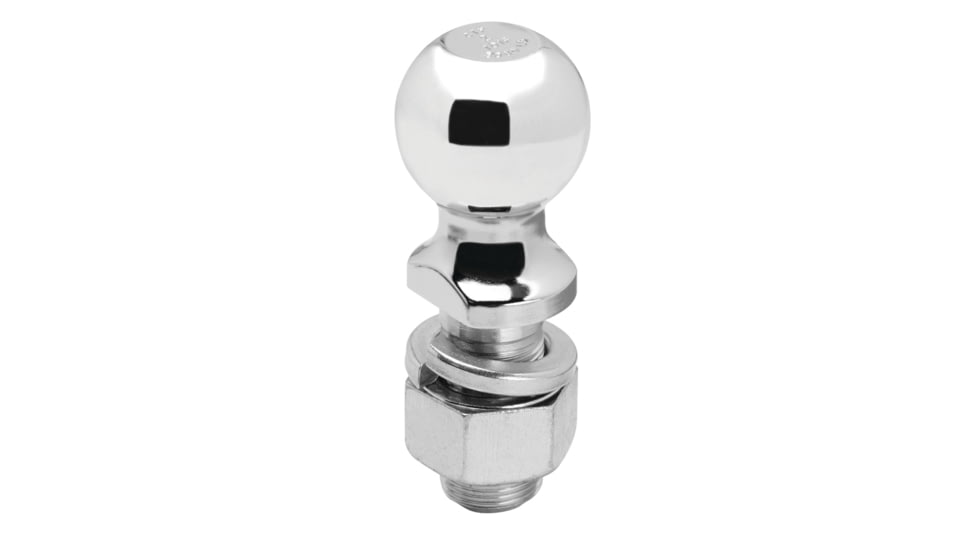 Reese Hitch Ball 8 000lb. Gtw Chrome, 2in x 1 1/4in x 2 3/4in, 63830