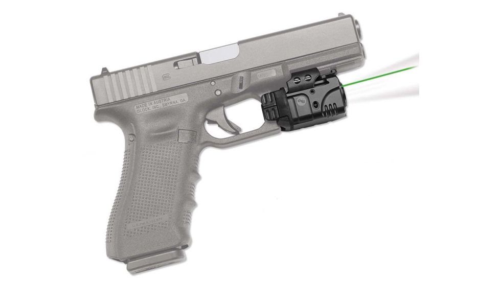 REFURB Crimson Trace Rail Master Pro - Universal Rail Mount Laser-LED, Black, Green Laser