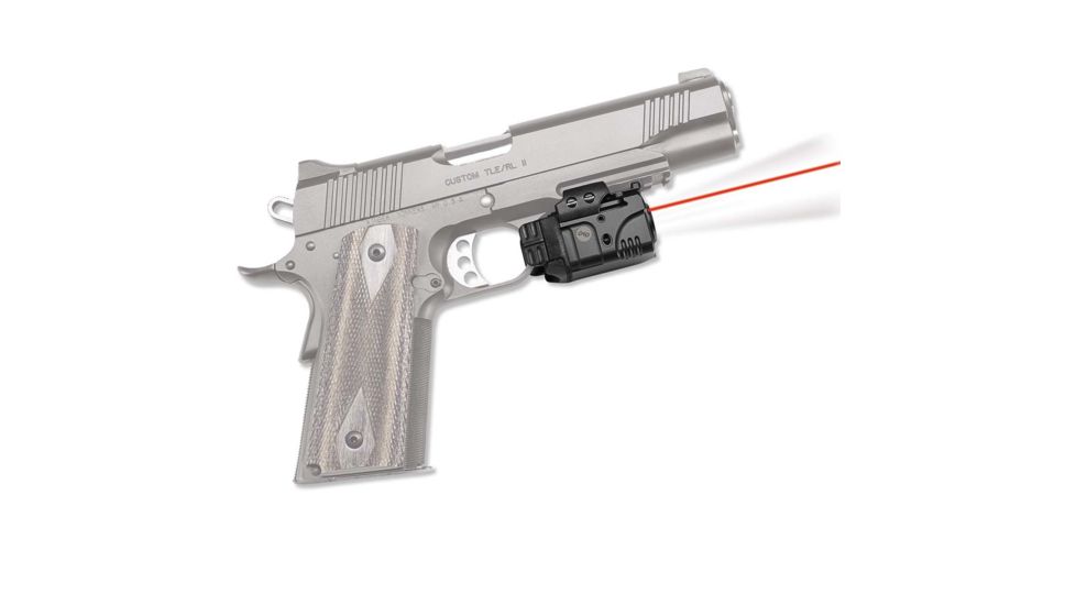 REFURB Crimson Trace Rail Master Pro - Universal Rail Mount Laser-LED, Black, Red Laser