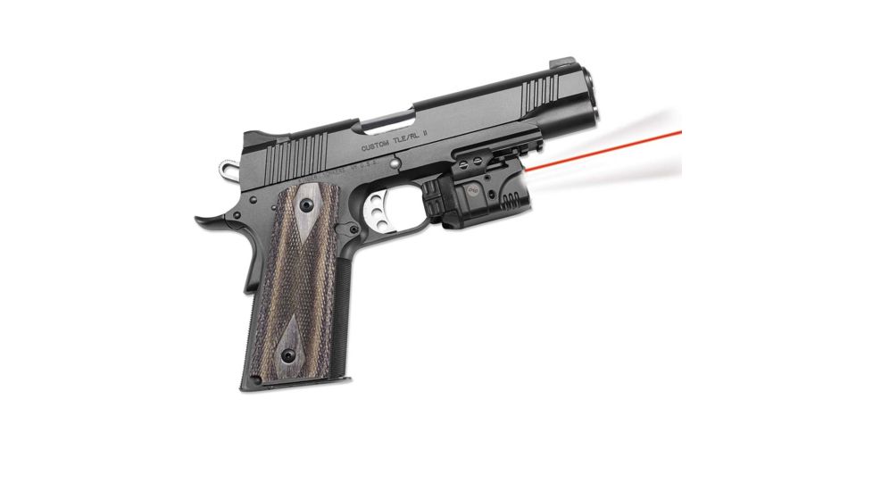 REFURB Crimson Trace Rail Master Pro - Universal Rail Mount Laser-LED, Black, Red Laser