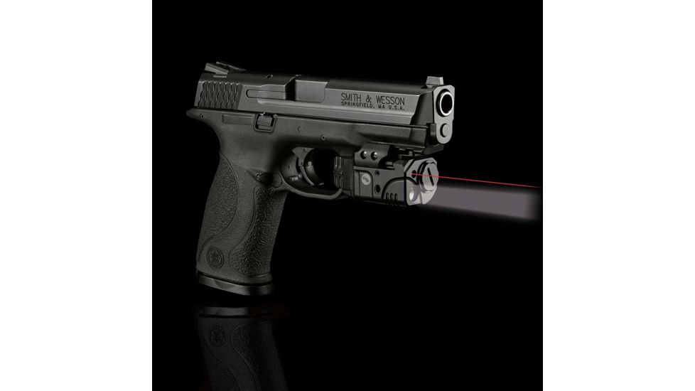 REFURB Crimson Trace Rail Master Pro - Universal Rail Mount Laser-LED, Black, Red Laser