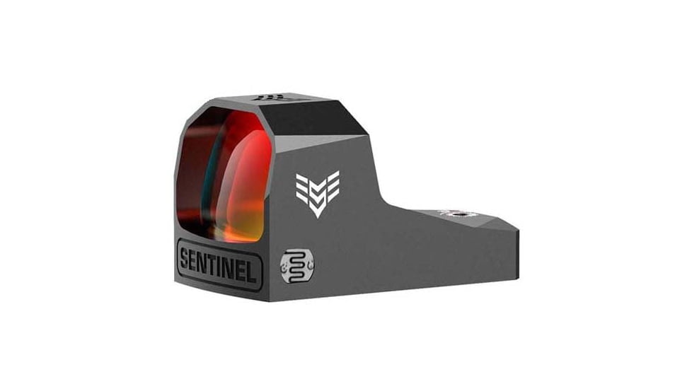 Refurbished, OpticsPlanet Exclusive Swampfox Sentinel Ultra Compact Micro Red Dot Sight 1x16mm, 3 MOA Red Dot Reticle, Auto Brightness, Black, SNL00116-RD