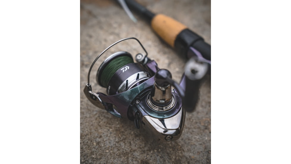 Daiwa Regal LT Spinning Reel, 6.2/1, 6+1, Ambidextrous, RGLT2000D-XH-B