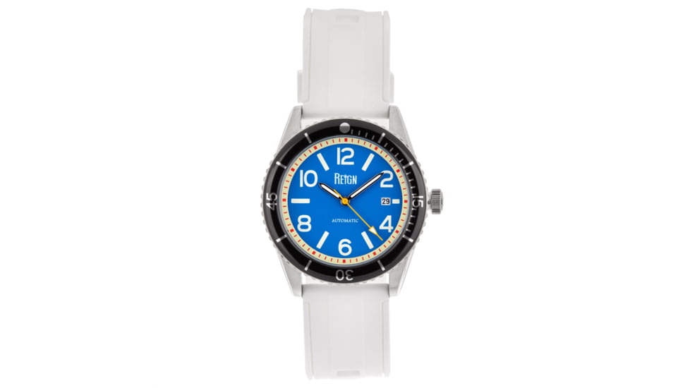 Reign Gage Automatic Watch w/Date - Mens, Navy/White, One Size, REIRN6603