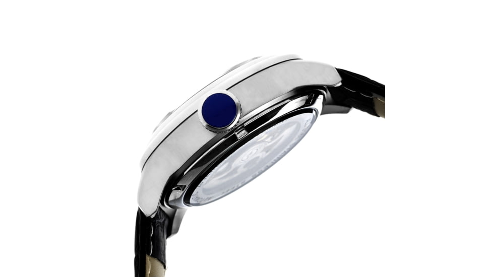 Reign RN2002 Kennedy Mens Watch, Black Band, Black Face, Silver Case REIRN2002