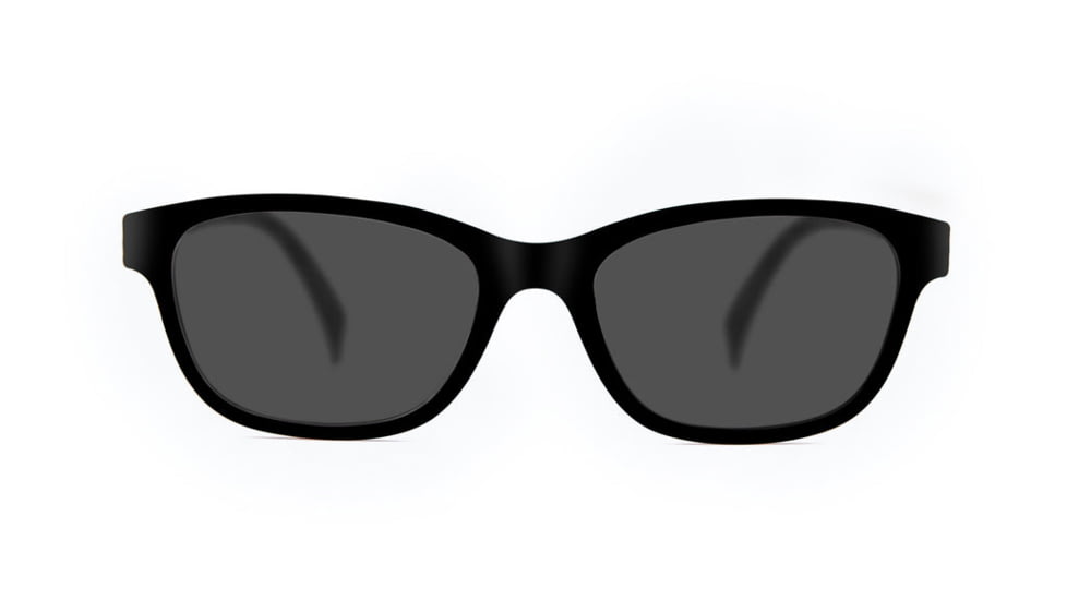 Reks Oval Eyeglasses, HD Polycarbonate Polarized, Smoke, Single Vision, oval-sg-hd-poly-pol