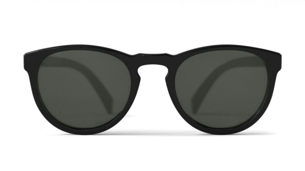 Reks Round Sunglasses, Smoke, One Size, rd-try-on