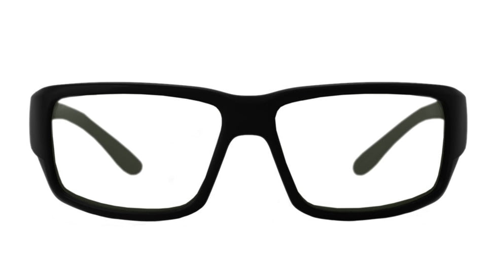 Reks Wrap Around Eyeglasses, HD Polycarbonate Xtra Active, Smoke, Single Vision, wrap-ard-trans-poly-pol