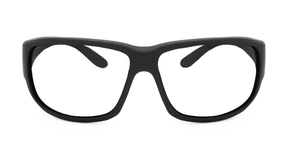Reks Wrap XL Eyeglasses, HD Polycarbonate Signature, Brown, Single Vision, wrap-xl-trans-poly-sig