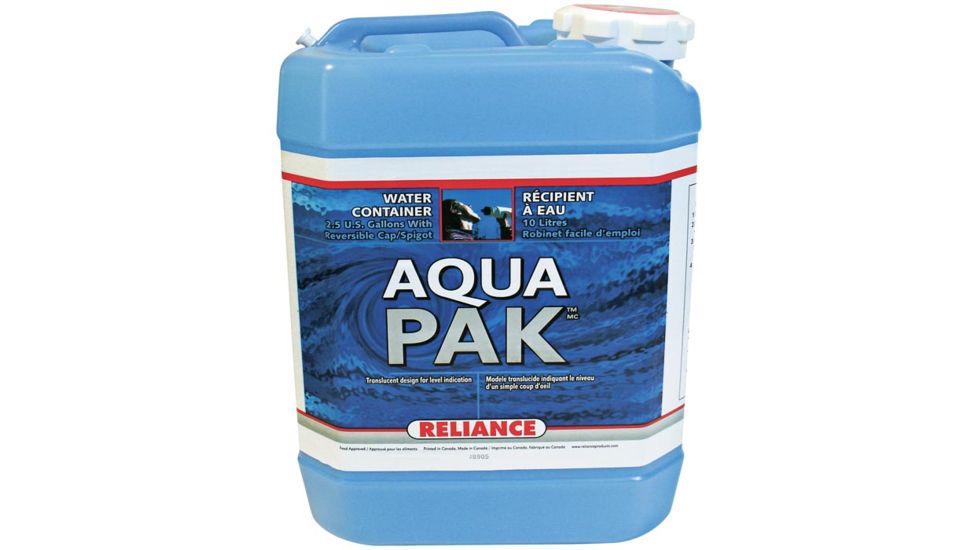 Reliance Aqua-pak 2.5 Gal Water Container, 8905-03