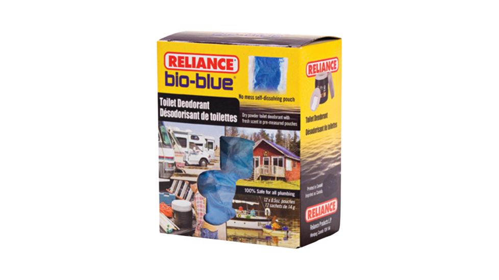 Reliance Bio Blue Toilet Deodorant, 12pk, 2642-03