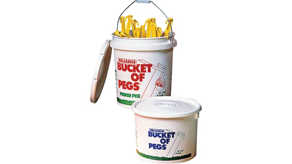 Reliance Bucket Of Pegs 9'' 192pcs 3097-03