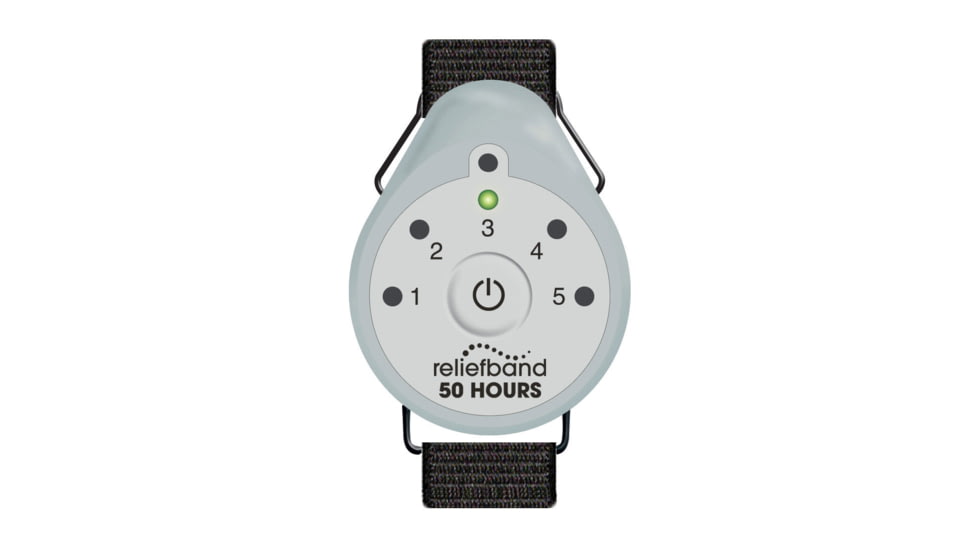 USED Reliefband Technologies Anti-Nausea and Vomiting 51 Hours Band, Beige, RB50, EDEMO1, Used, Condition Like New, Inspect and Rebox
