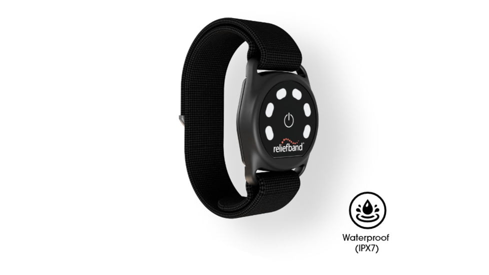 Reliefband Technologies Anti-Nausea and Vomiting Sport Band, Black, RBSPT-B