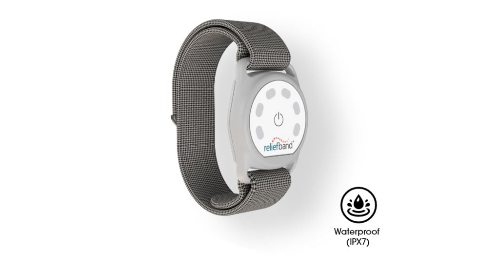 Reliefband Technologies Anti-Nausea and Vomiting Sport Band, Gray, RBSPT-G