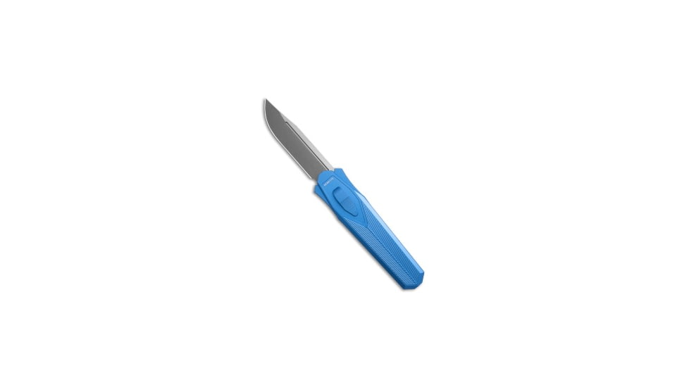 Remette Knife REMETTE RT-Swordfish OTF Gravity Blue Al + CF 3" Stonewash *DISCOUNT*, Blue, 14C28N, adult, BHQ-228815
