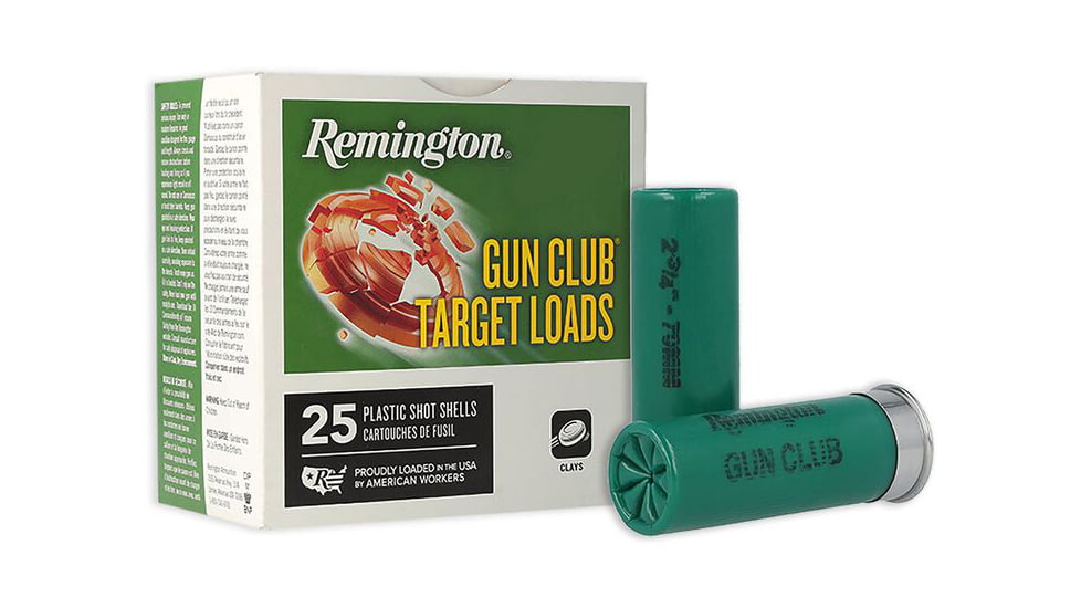 Remington 12 Gauge 2-3/4in 3 Dram 1oz Shotgun Ammo, 7.5 Shot, 25 Rounds, R20035