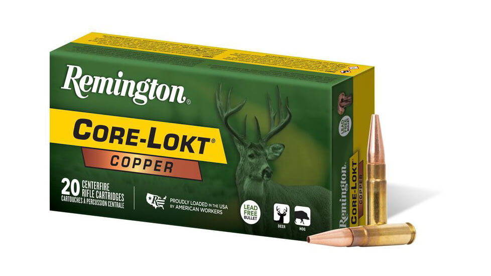 Remington Core-Lokt .300 AAC Blackout 120 grain Copper Hollow Point Brass Rifle Ammo, 20 Rounds, R27857