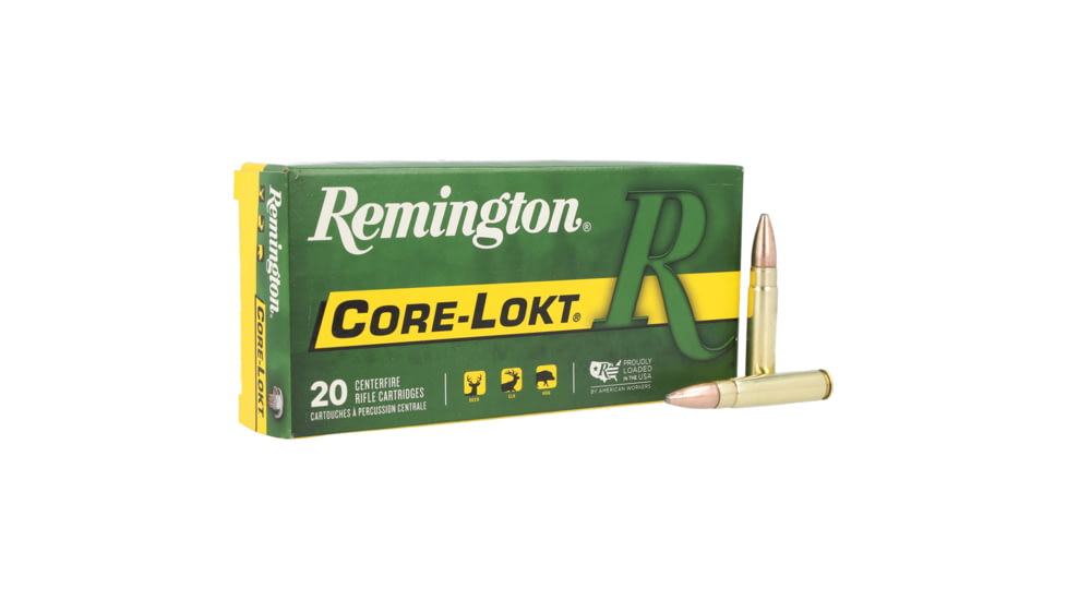 Remington 300 HAMR 125 Grain Core-Lokt PSP Brass Rifle Ammo, 20 Rounds, R21351