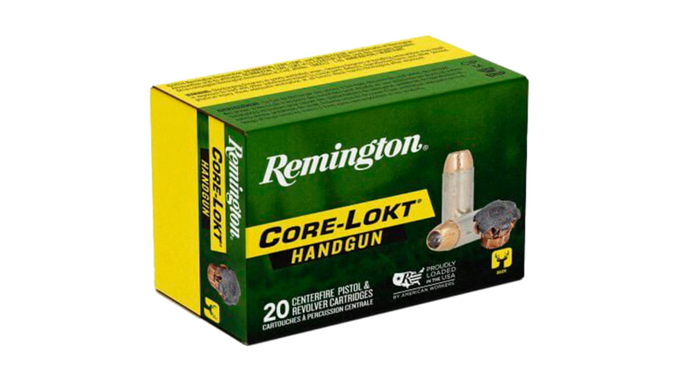 Remington .41 Magnum 210 Grain Core-Lokt Hollow Point Pistol Ammo, 20 Rounds, R20225